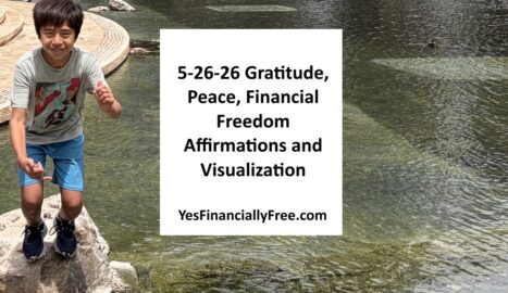 5-26-26 Gratitude, Peace, Financial Freedom Affirmations and Visualization